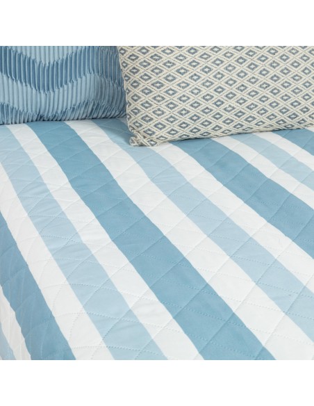 Colcha bouti Raya Calcuta azul indigo Colcha bouti Raya Calcuta azul indigo