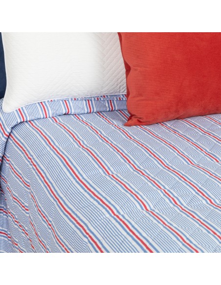 Colcha bouti Raya Fermin azul Colcha bouti Raya Fermin azul