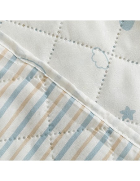 Colcha bouti Bennet azul indigo Colcha bouti Bennet azul indigo