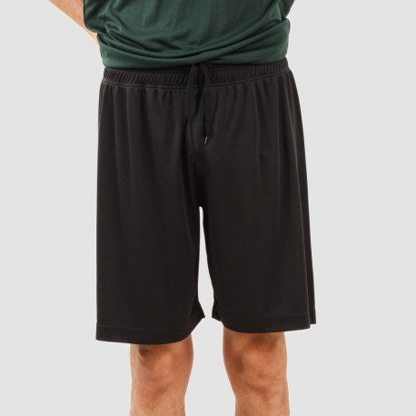 Conjunto desportivo curto técnico homem verde garrafa - preto