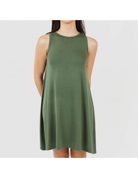 Vestido curto alças viscosa Vestido curto alças viscosa