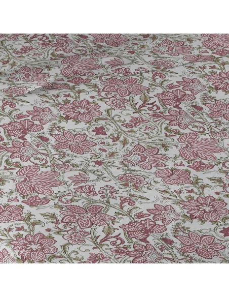 Jogo de lençóis algodão Camelia marsala Jogo de lençóis algodão Camelia marsala