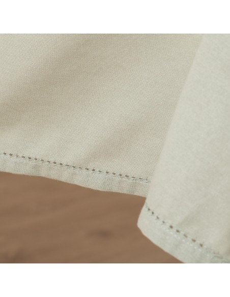 Toalha de mesa anti manchas algodão liso Toalha de mesa anti manchas algodão liso