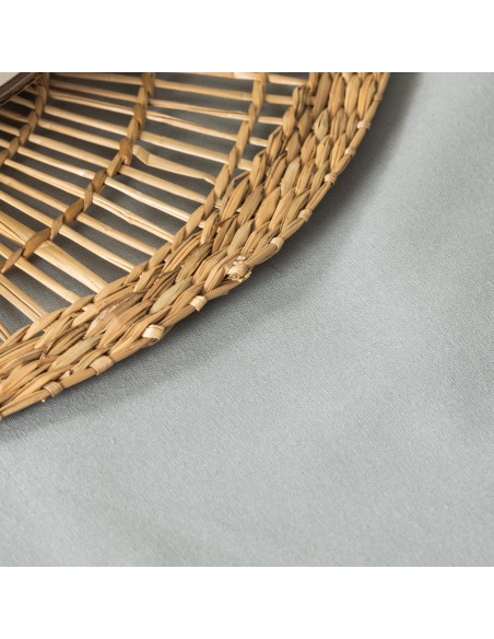 Toalha de mesa anti manchas algodão liso Toalha de mesa anti manchas algodão liso