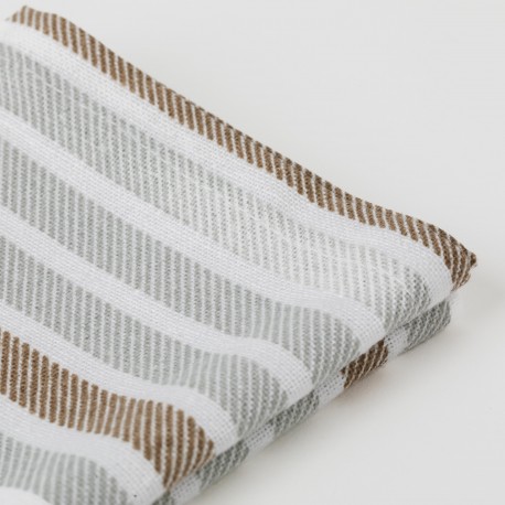 Conjunto 4 guardanapos Raya Guti cinza