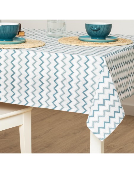 Toalha de mesa anti manchas Calanchi verde