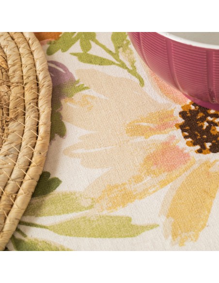 Toalha de mesa anti manchas August natural