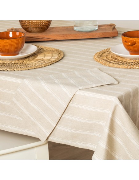 Toalha de mesa anti manchas Raya Holea arena toalhas-de-mesa