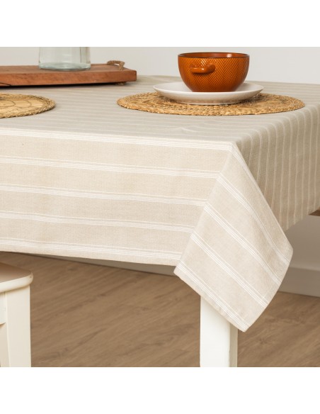 Toalha de mesa anti manchas Raya Holea arena toalhas-de-mesa