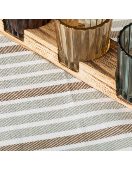 Toalha de mesa anti manchas Raya Guti cinza