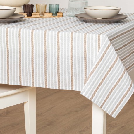 Toalha de mesa anti manchas Raya Guti cinza