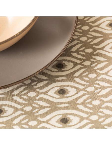 Toalha de mesa anti manchas Nevis arena