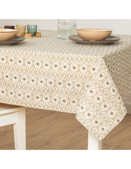 Toalha de mesa anti manchas Nevis arena