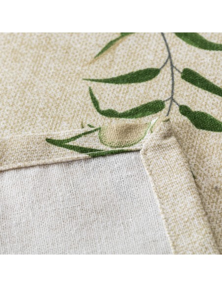 Toalha de mesa anti manchas Mesina verde