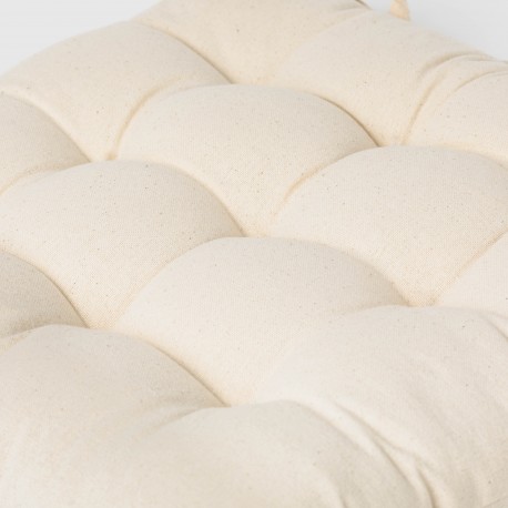 Almofada de cadeira algodão liso