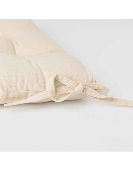 Almofada de cadeira algodão liso