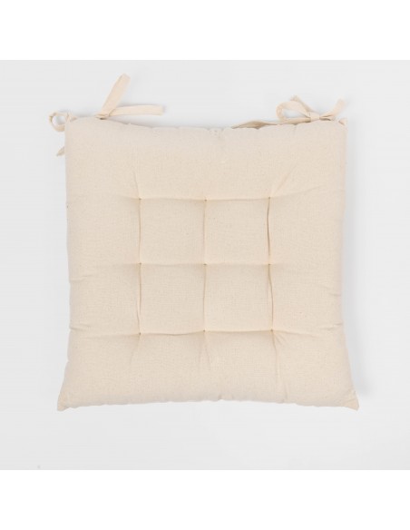 Almofada de cadeira algodão liso