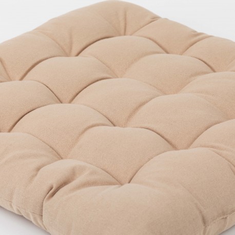 Almofada de cadeira algodão liso