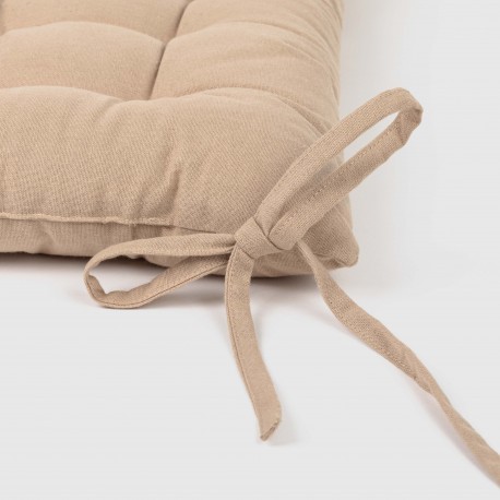 Almofada de cadeira algodão liso