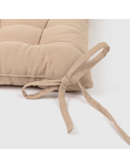 Almofada de cadeira algodão liso