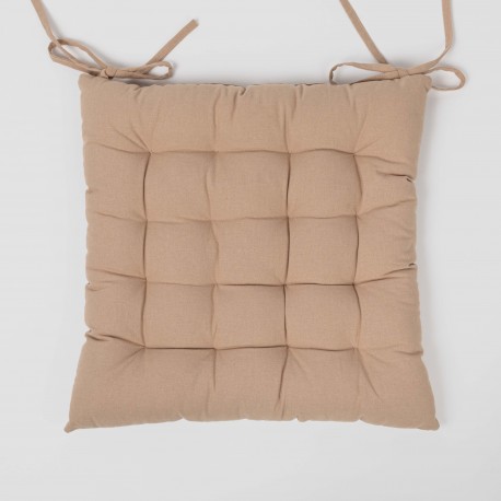 Almofada de cadeira algodão liso almofadas