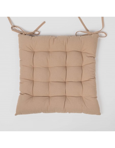 Almofada de cadeira algodão liso