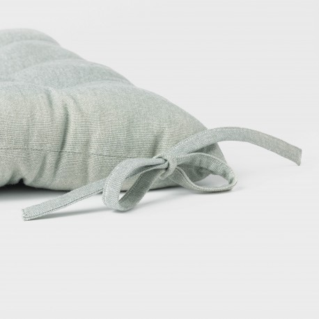 Almofada de cadeira algodão liso