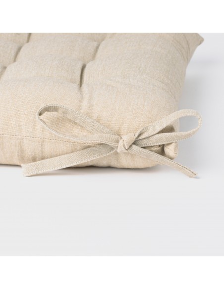 Almofada de cadeira algodão liso