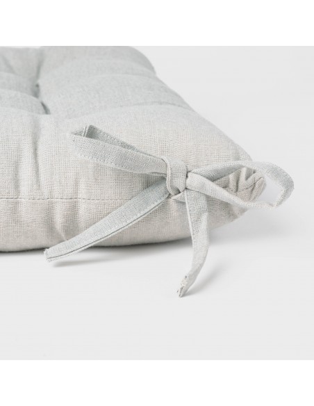 Almofada de cadeira algodão liso