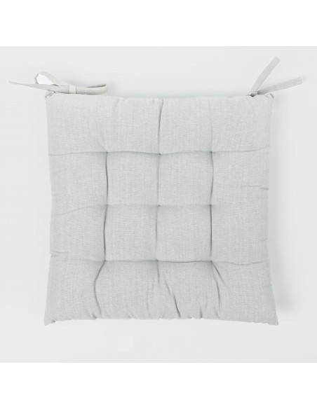 Almofada de cadeira algodão liso