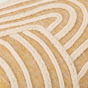 Almofada retangular algodão 30x50 Dune natural 2