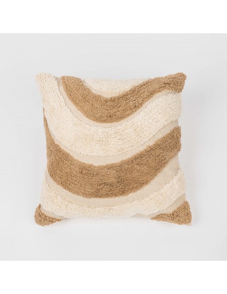 Almofada algodão Tejada natural 45x45 Almofada algodão Tejada natural 45x45