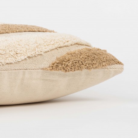 Almofada algodão Tejada natural 45x45