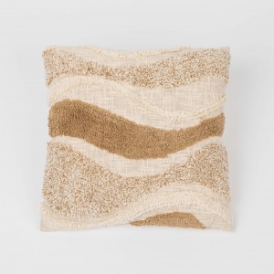 Almofada algodão Fremen natural 45x45