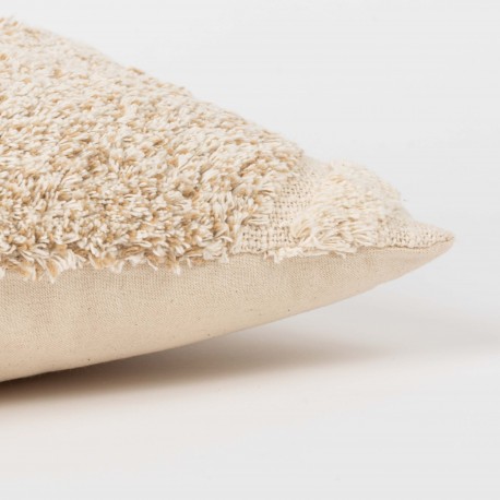 Almofada algodão Fremen natural 45x45