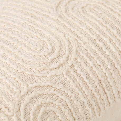 Almofada algodão Ceballos natural 45x45