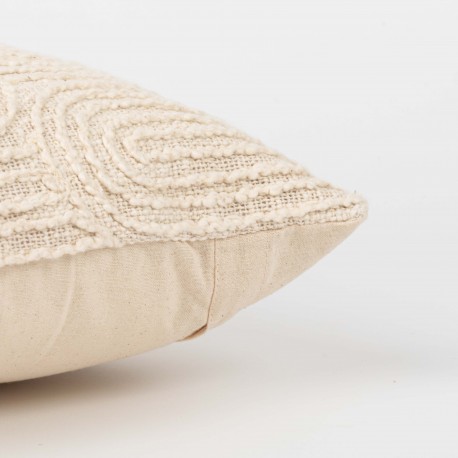 Almofada algodão Ceballos natural 45x45