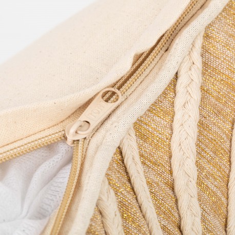 Almofada algodão Dune natural 45x45