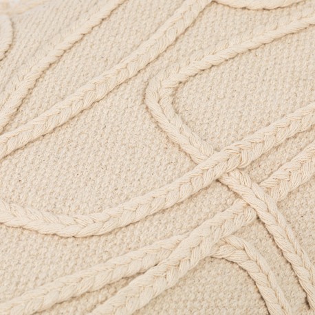 Almofada algodão Nerdana natural 45x45