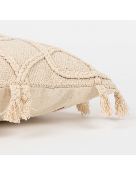 Almofada algodão Nerdana natural 45x45