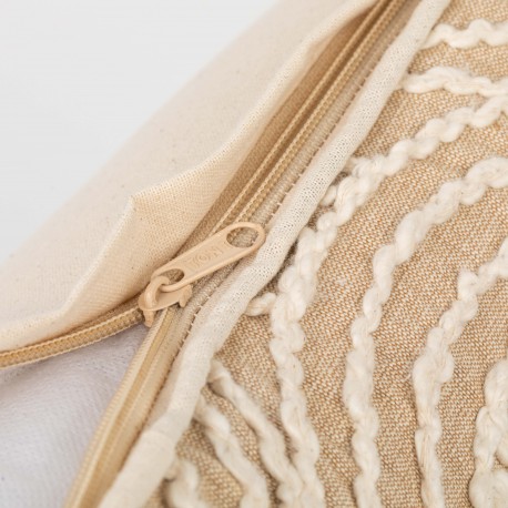 Almofada algodão Midsommar natural 45x45