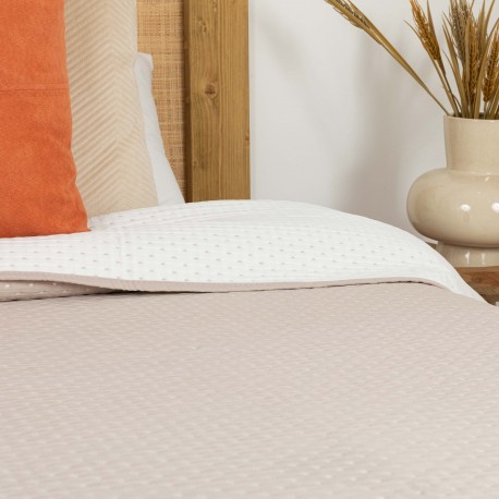 Colcha duplo tecido jacquard Punto