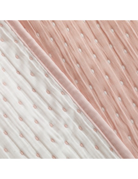 Colcha duplo tecido jacquard Punto Colcha duplo tecido jacquard Punto