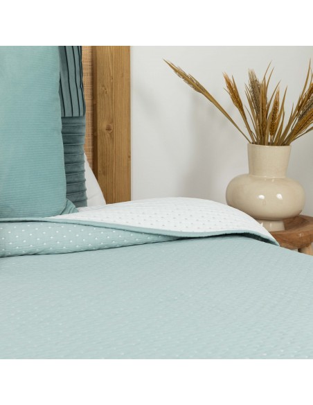 Colcha duplo tecido jacquard Punto Colcha duplo tecido jacquard Punto