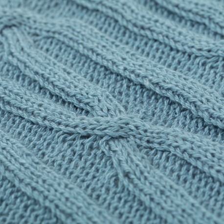 Plaid Ocho com borlas