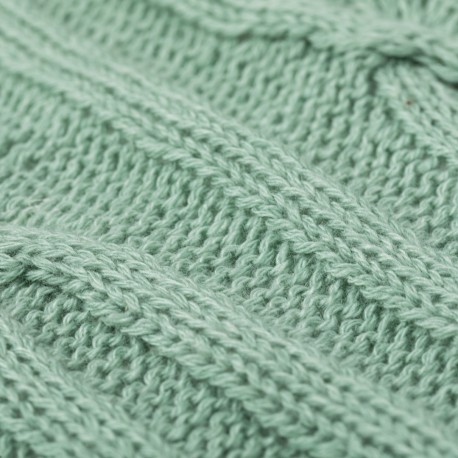 Plaid Ocho com borlas