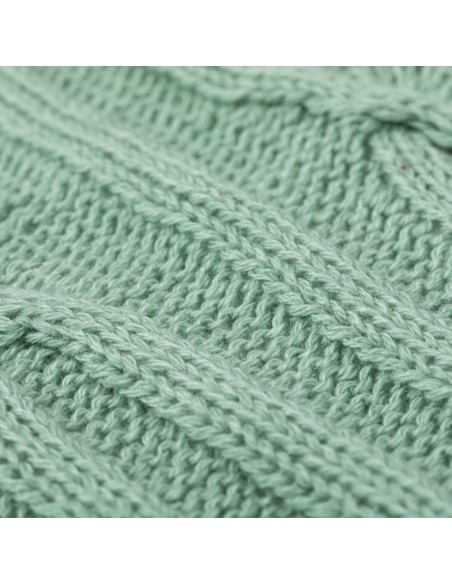 Plaid Ocho com borlas