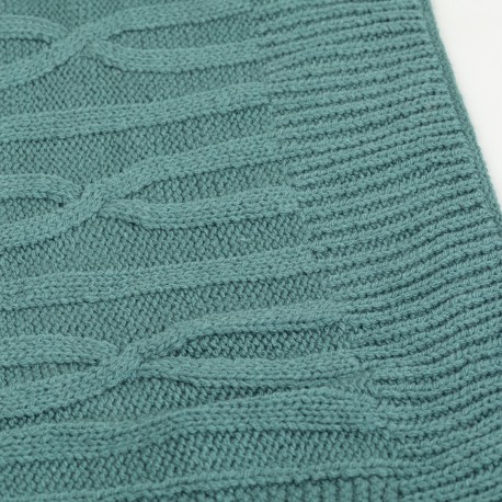 Plaid Ocho com borlas