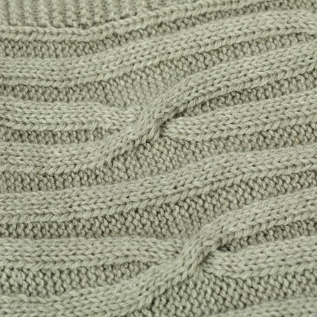 Plaid Ocho com borlas