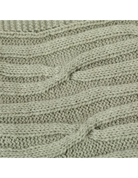 Plaid Ocho com borlas